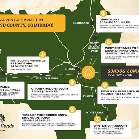 Sundog Condo In Granby Ranch Екстериор снимка